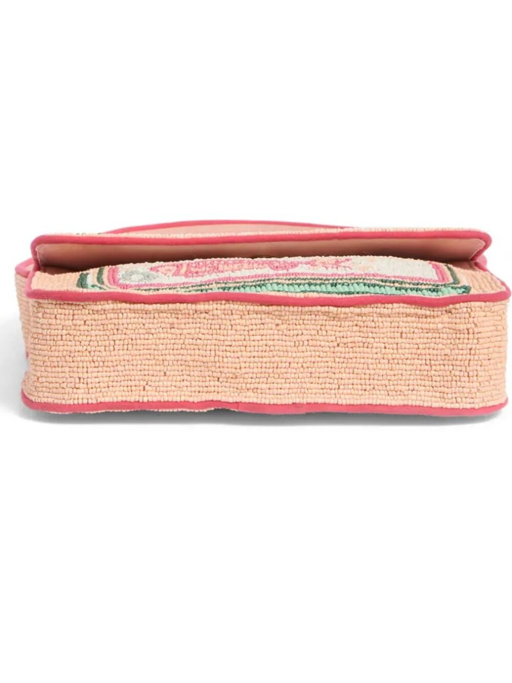 Viral Beaded Canned Sardines Shoulder Bag by Sol & Mer Pink NWT - Picture 8 of 10